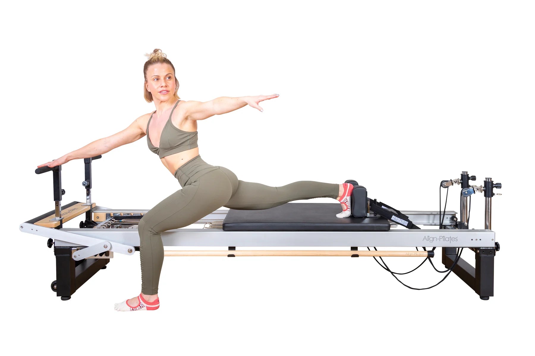 Align-Pilates A8-Pro Studio Reformer | 44.5" Travel | 16" Height