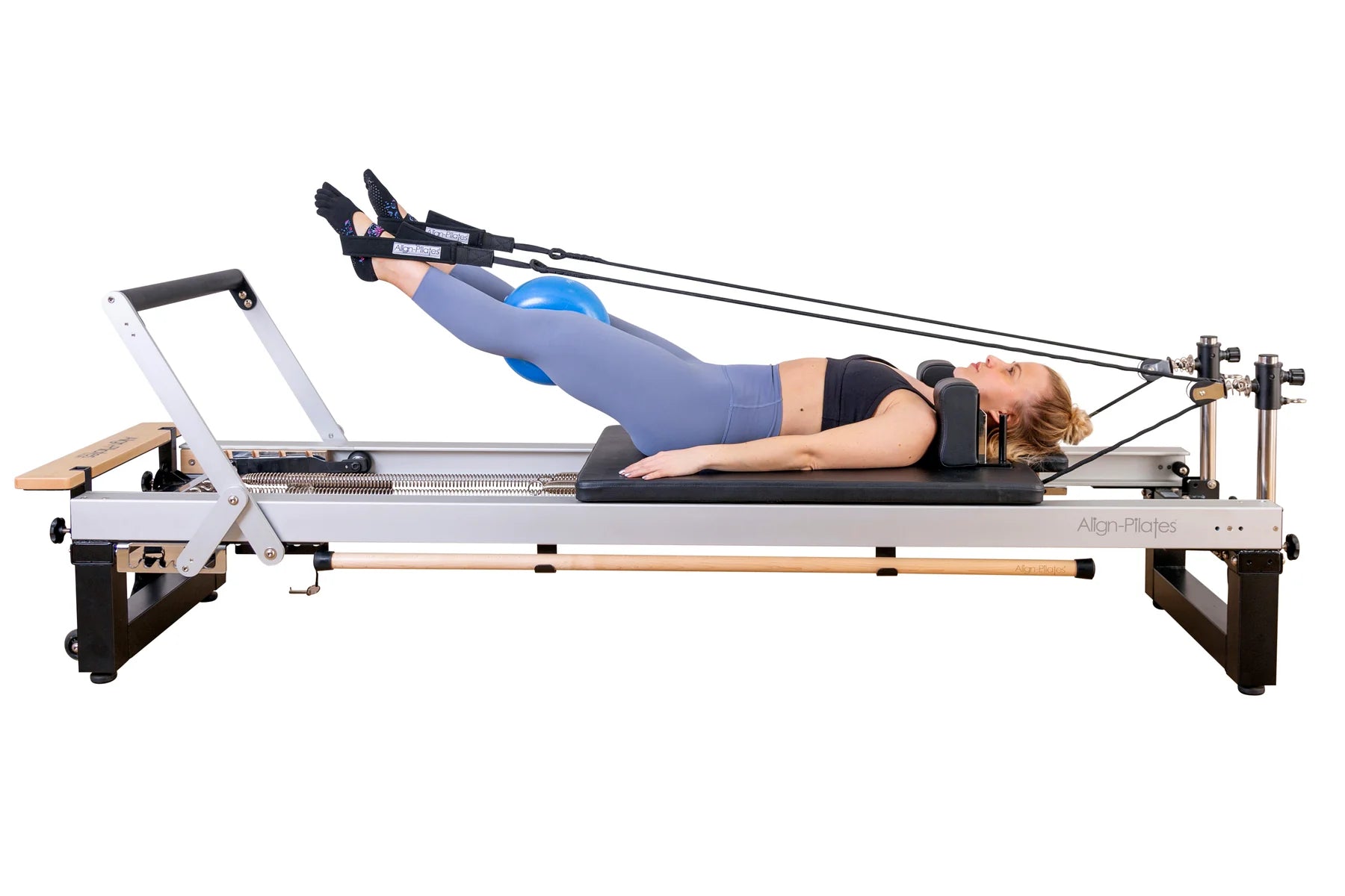Align-Pilates A8-Pro Studio Reformer | 44.5" Travel | 16" Height