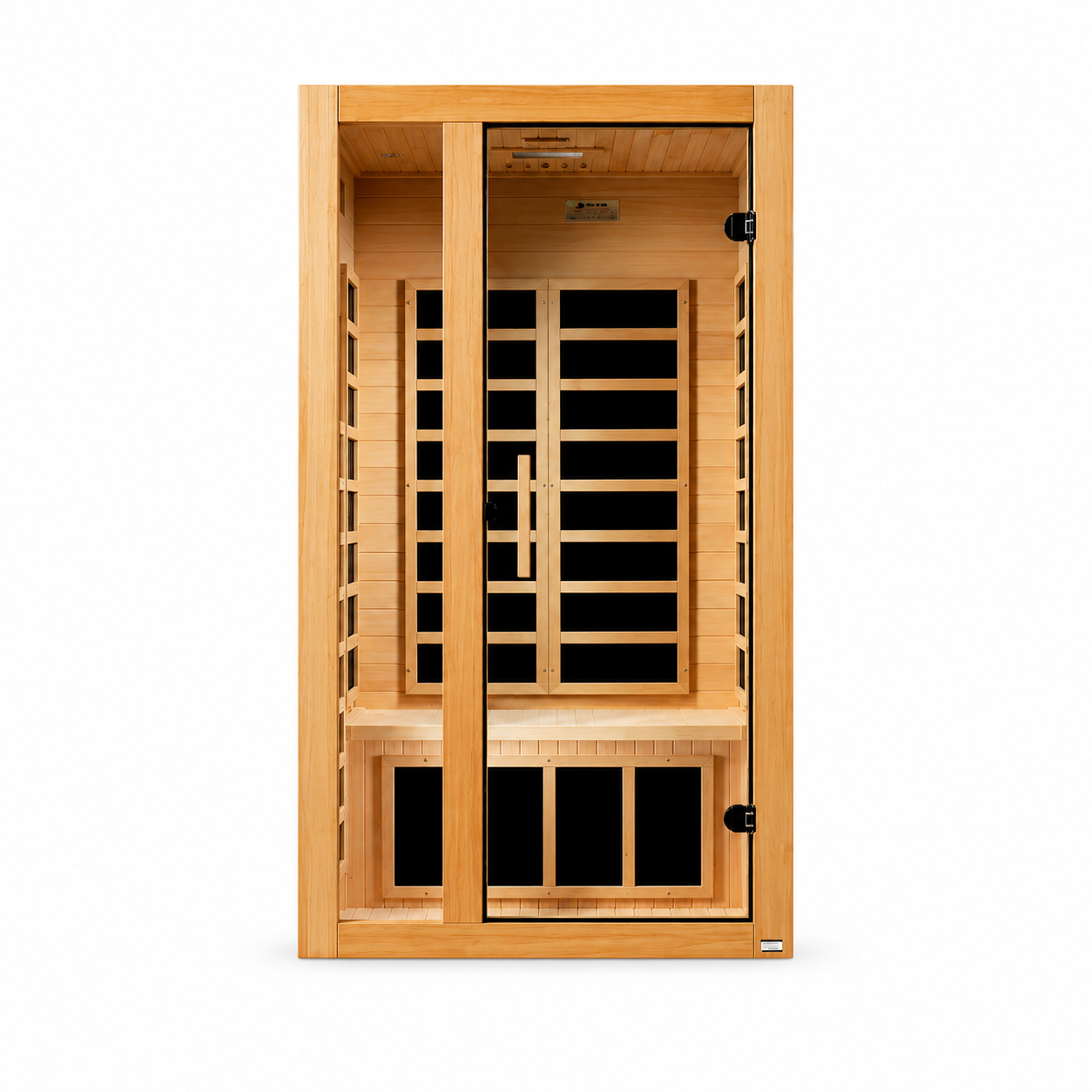 Dynamic "Gracia" 1-2 Person Low EMF Far Infrared Sauna | Canadian Hemlock