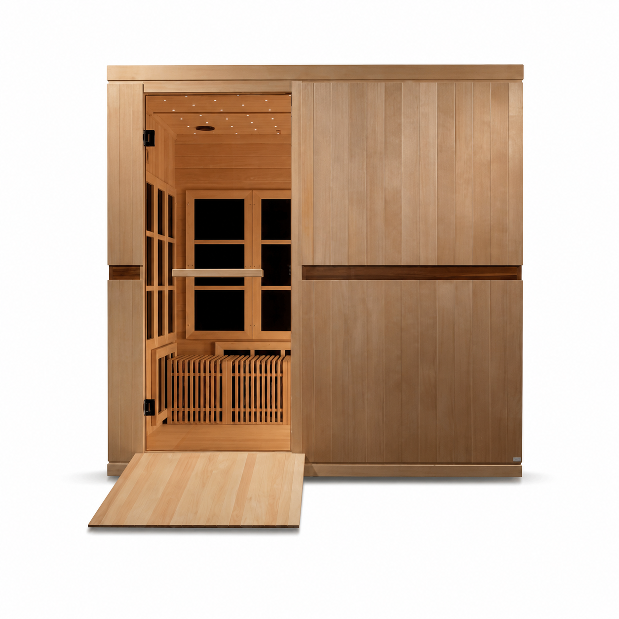Golden Designs Catalonia 8-Person Ultra Low EMF Infrared Sauna