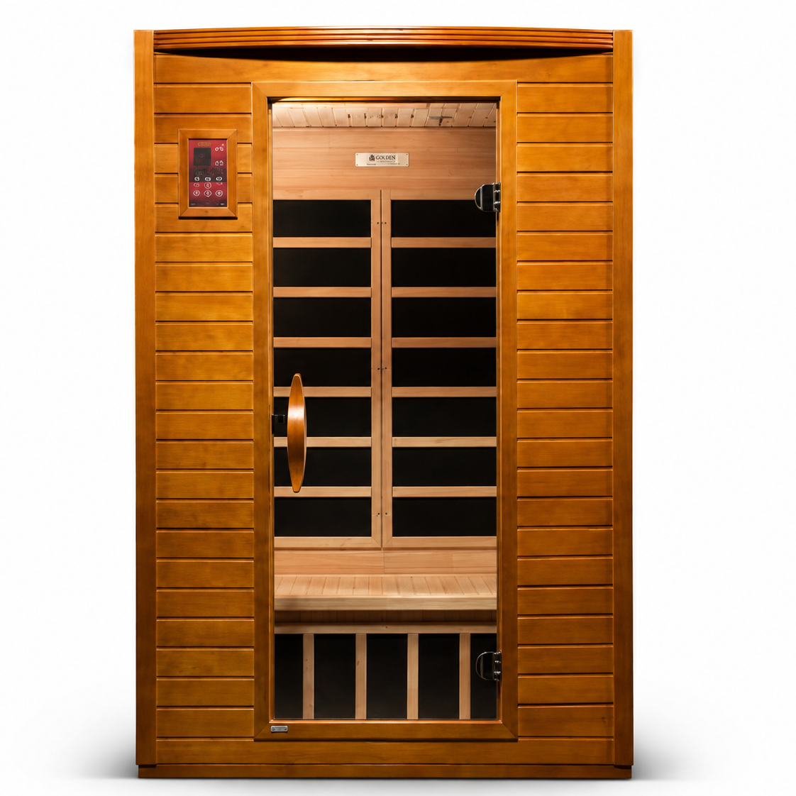 Golden Designs Dynamic Versailles 2 Person Low EMF FAR Infrared Sauna