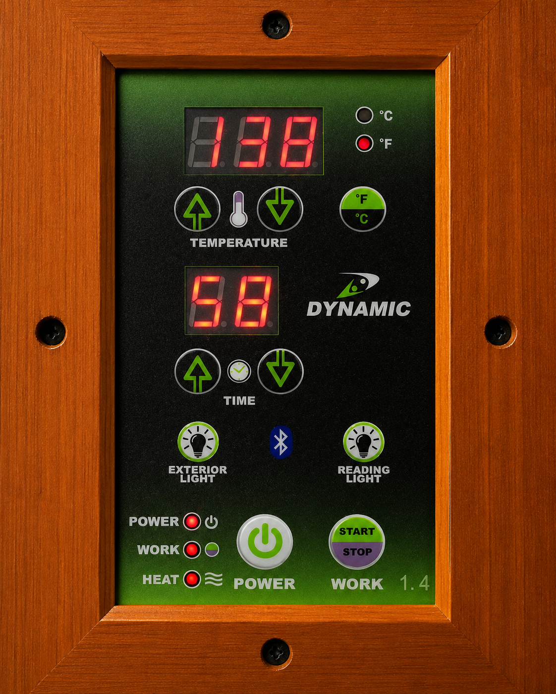 Dynamic Bergamo 4-Person Low EMF FAR Infrared Sauna