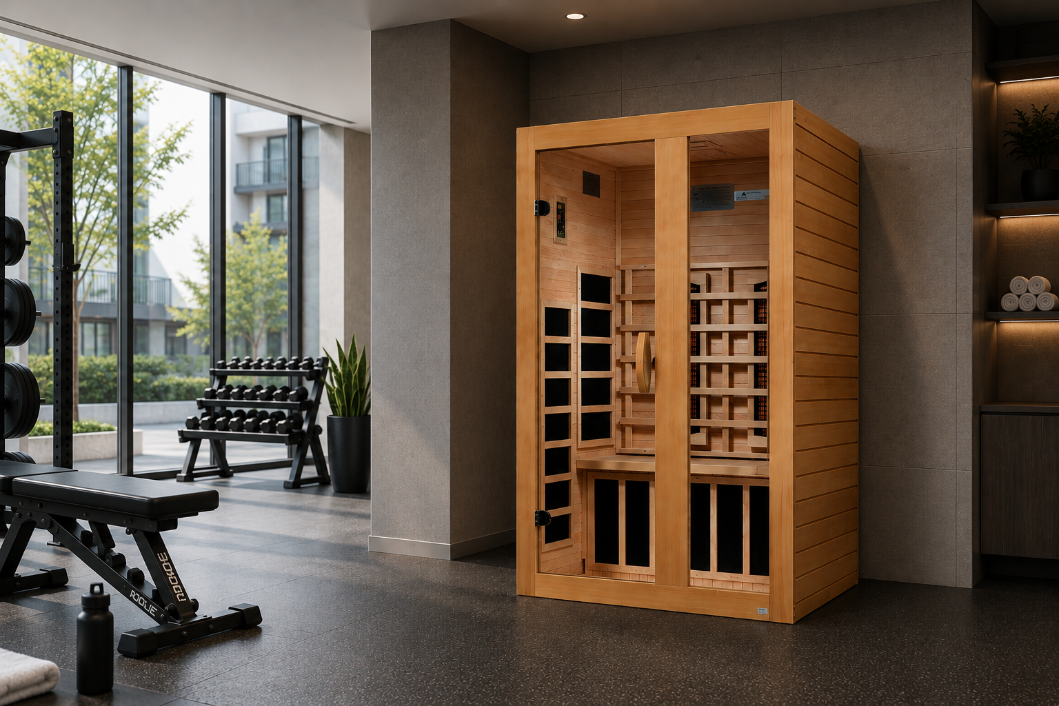 Golden Designs Serena 2-Person Full Spectrum Infrared Sauna