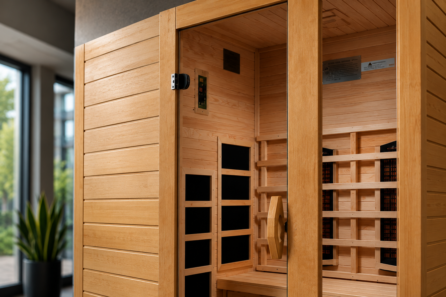 Golden Designs Serena 2-Person Full Spectrum Infrared Sauna