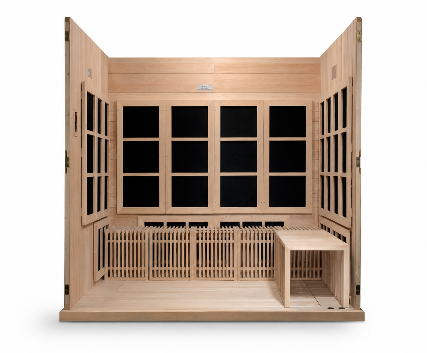 Golden Designs Catalonia 8-Person Ultra Low EMF Infrared Sauna