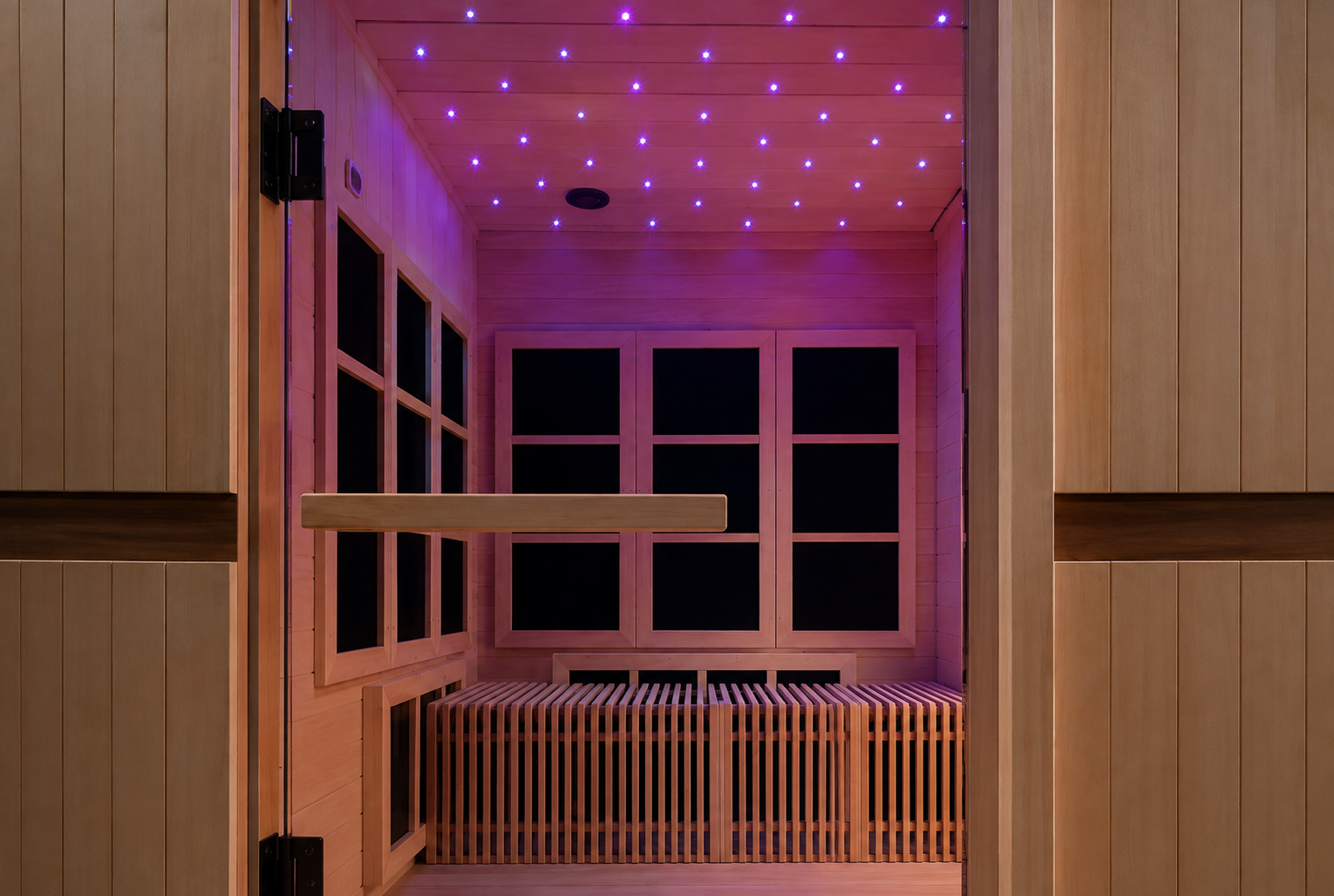 Golden Designs Catalonia 8-Person Ultra Low EMF Infrared Sauna