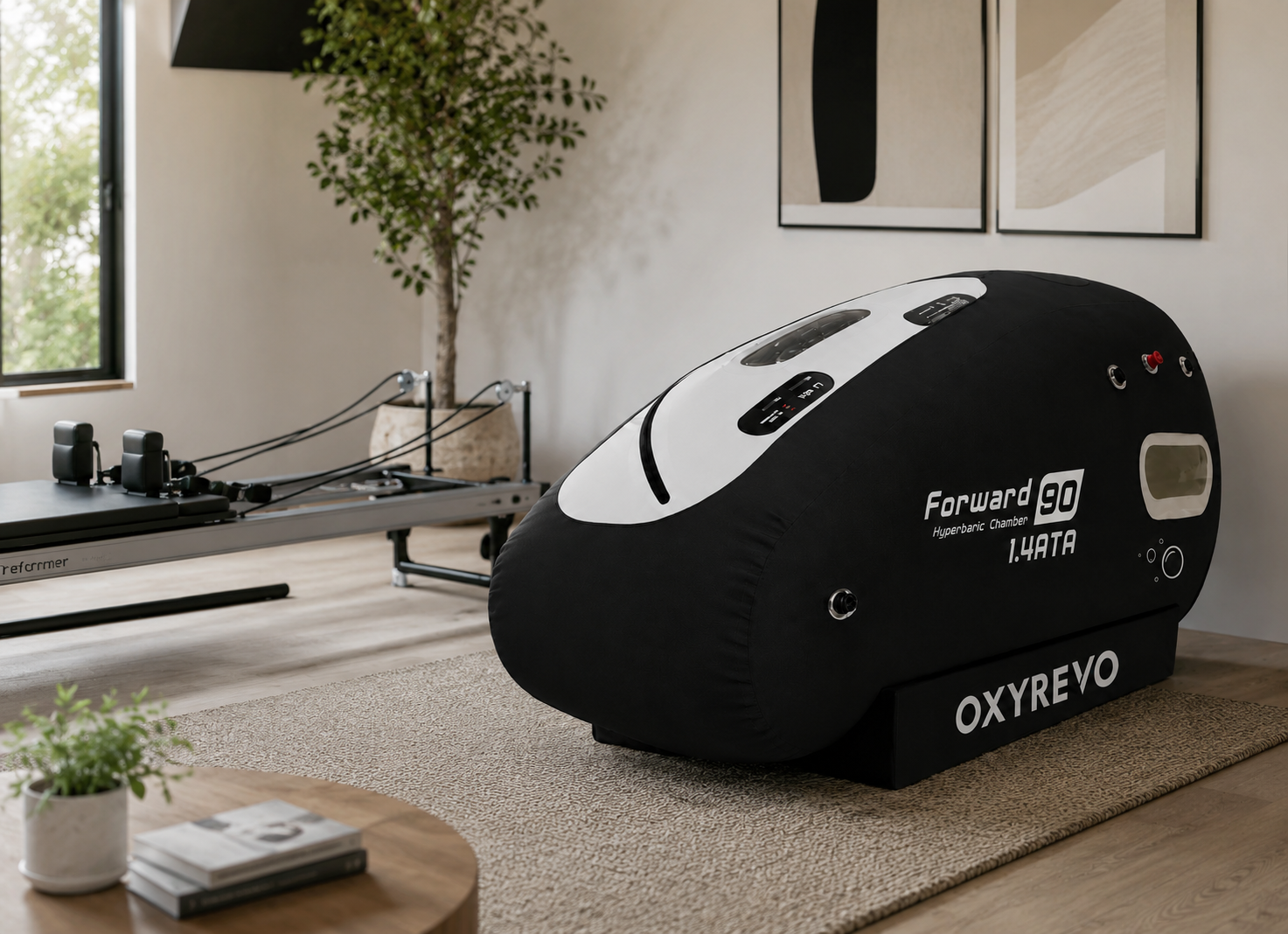 OxyRevo Forward90 Portable Sitting Hyperbaric Chamber 1.4 to 1.5 ATA