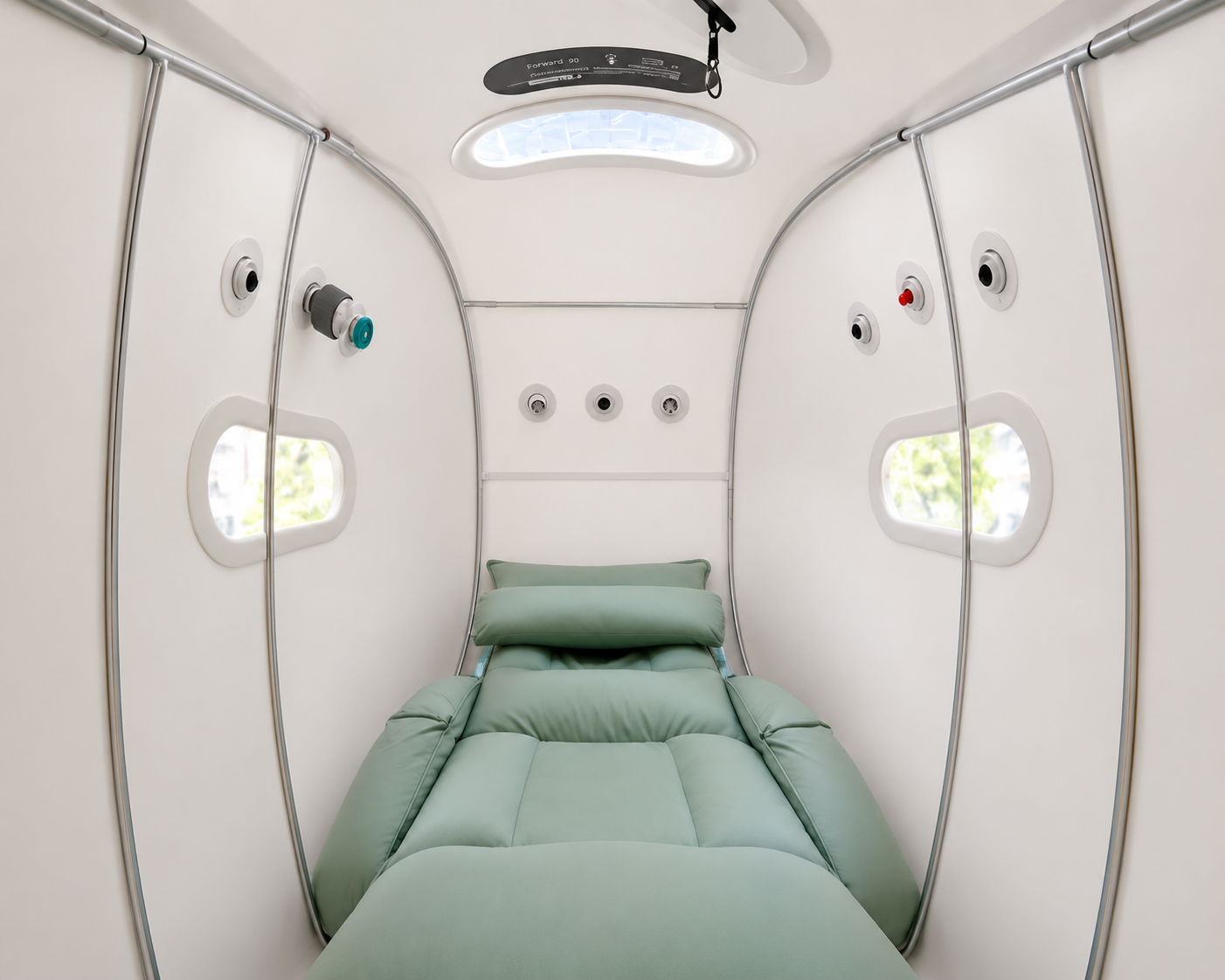 OxyRevo Forward90 Portable Sitting Hyperbaric Chamber 1.4 to 1.5 ATA