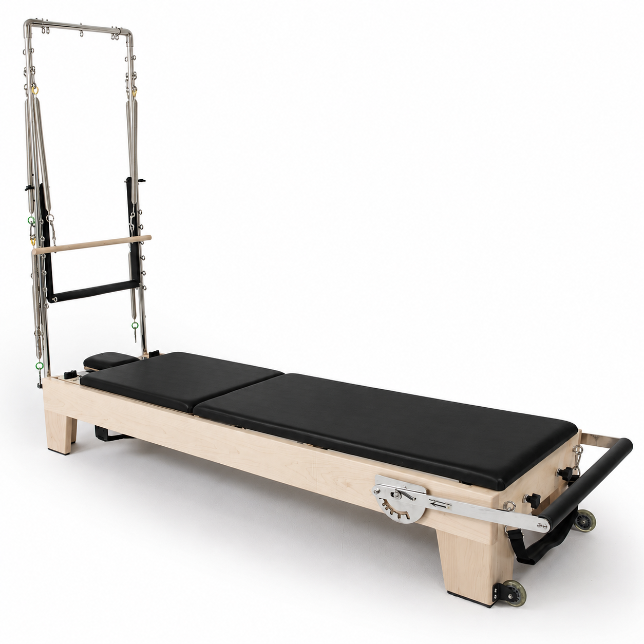 Elina Pilates® Elite Wood Reformer with Tower & Bundle