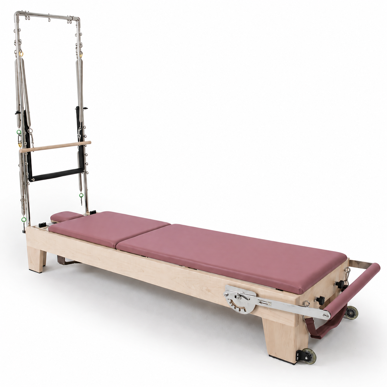 Elina Pilates® Elite Wood Reformer with Tower & Bundle