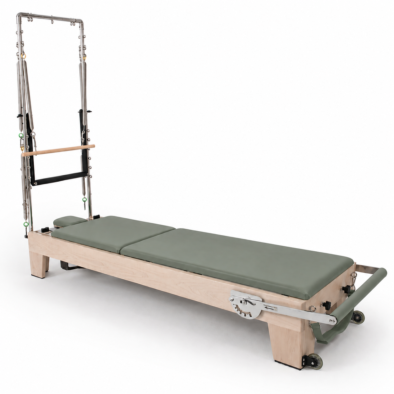Elina Pilates® Elite Wood Reformer with Tower & Bundle