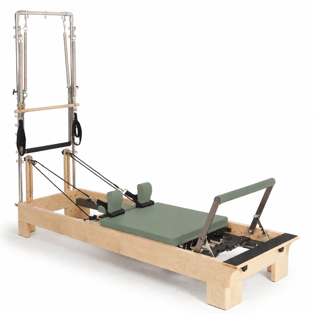 Elina Pilates® Elite Wood Reformer Bundle
