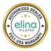 Official Authorized Elina Pilates Dealer Badge with Full USA Warranty - The Kind Motion