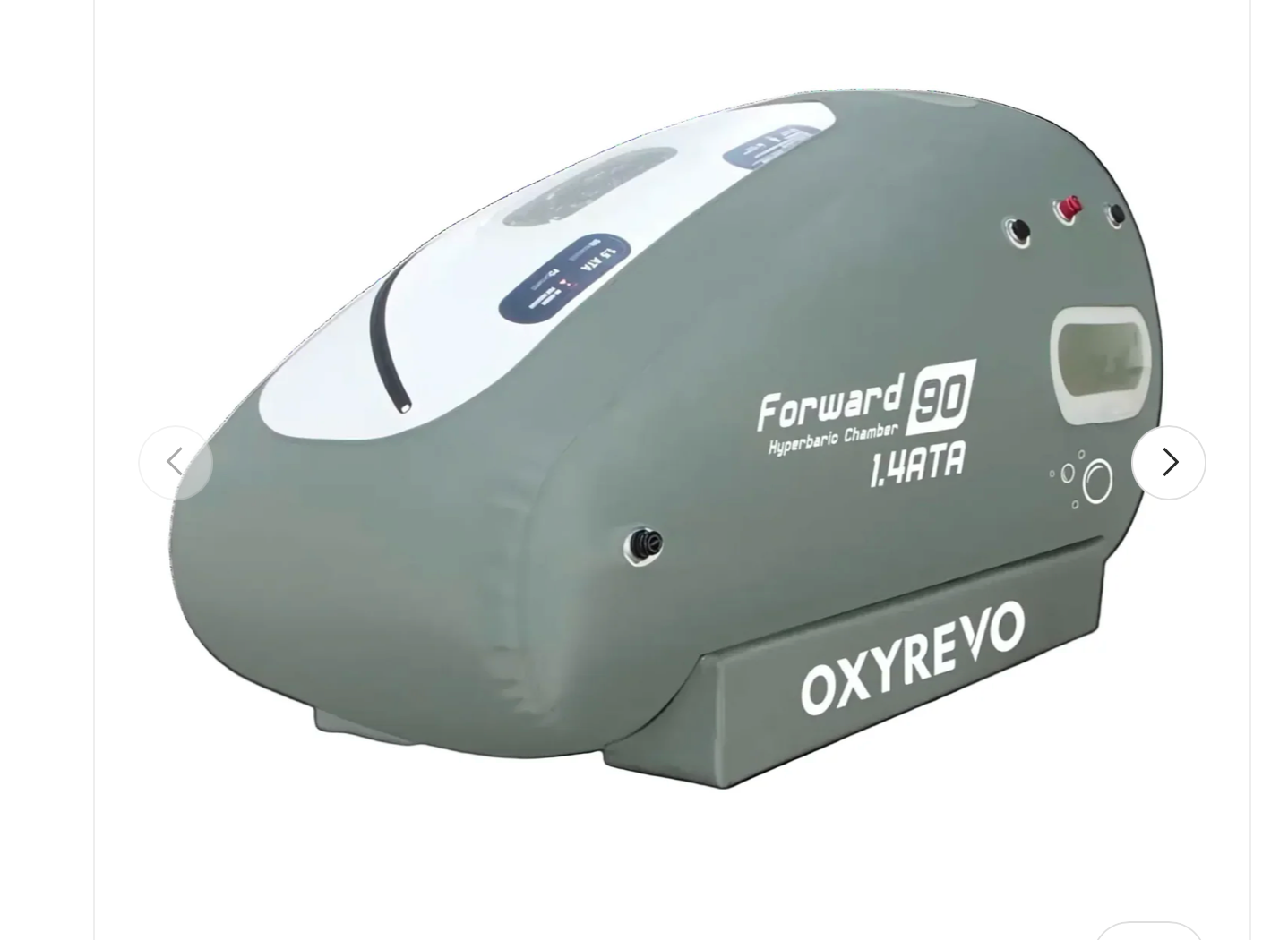 OxyRevo Forward90 Portable Sitting Hyperbaric Chamber 1.4 to 1.5 ATA