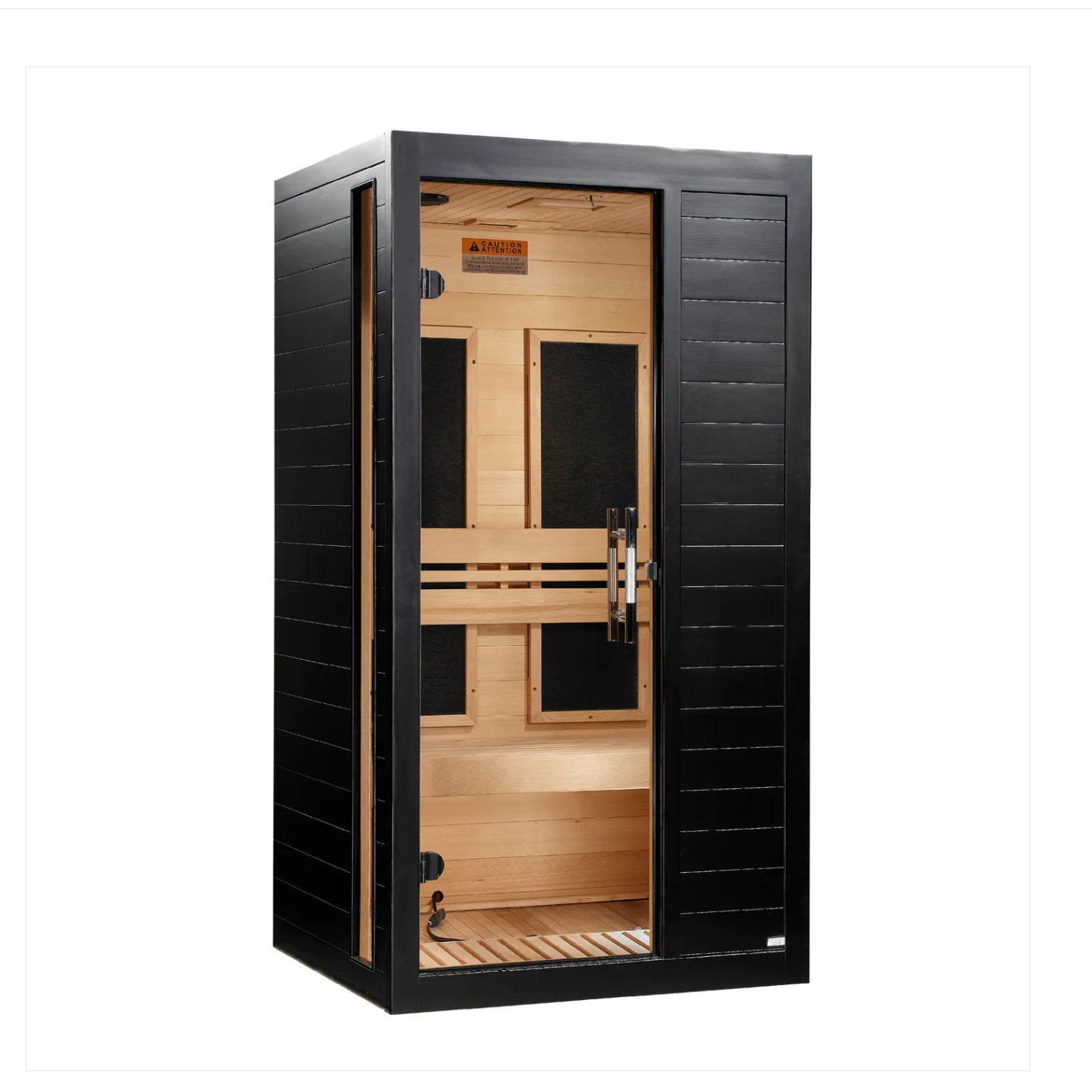 Golden Designs Dynamic Veneto 1–2 Person Low EMF Infrared Sauna