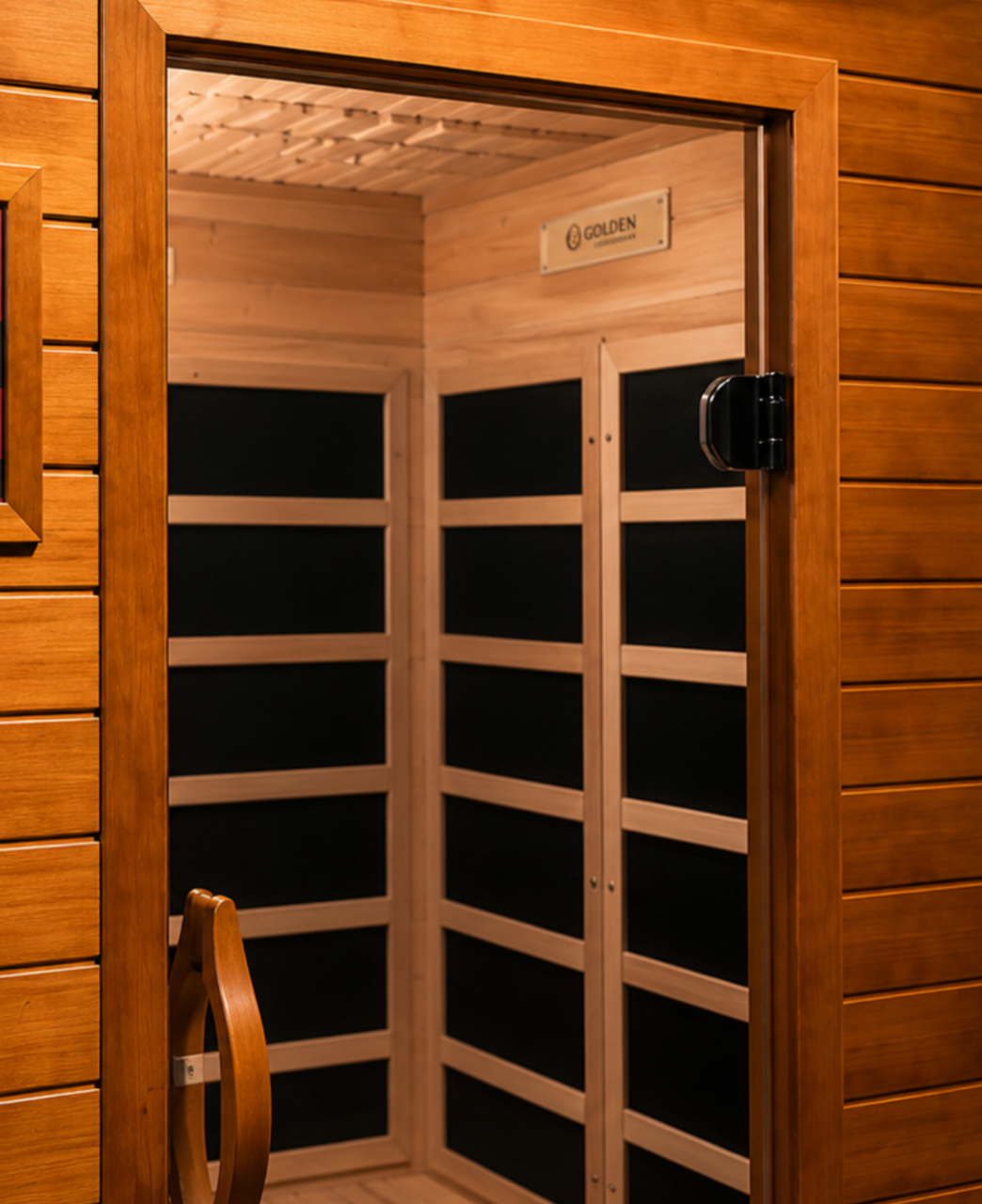 Golden Designs Dynamic Versailles 2 Person Low EMF FAR Infrared Sauna