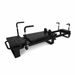 Elina Pilates Corextreme black aluminum reformer shown at an angled view for Pilates studio and home training