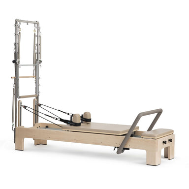 Sustainable American Rock Maple frame construction on the Elina Elite Advanced Reformer