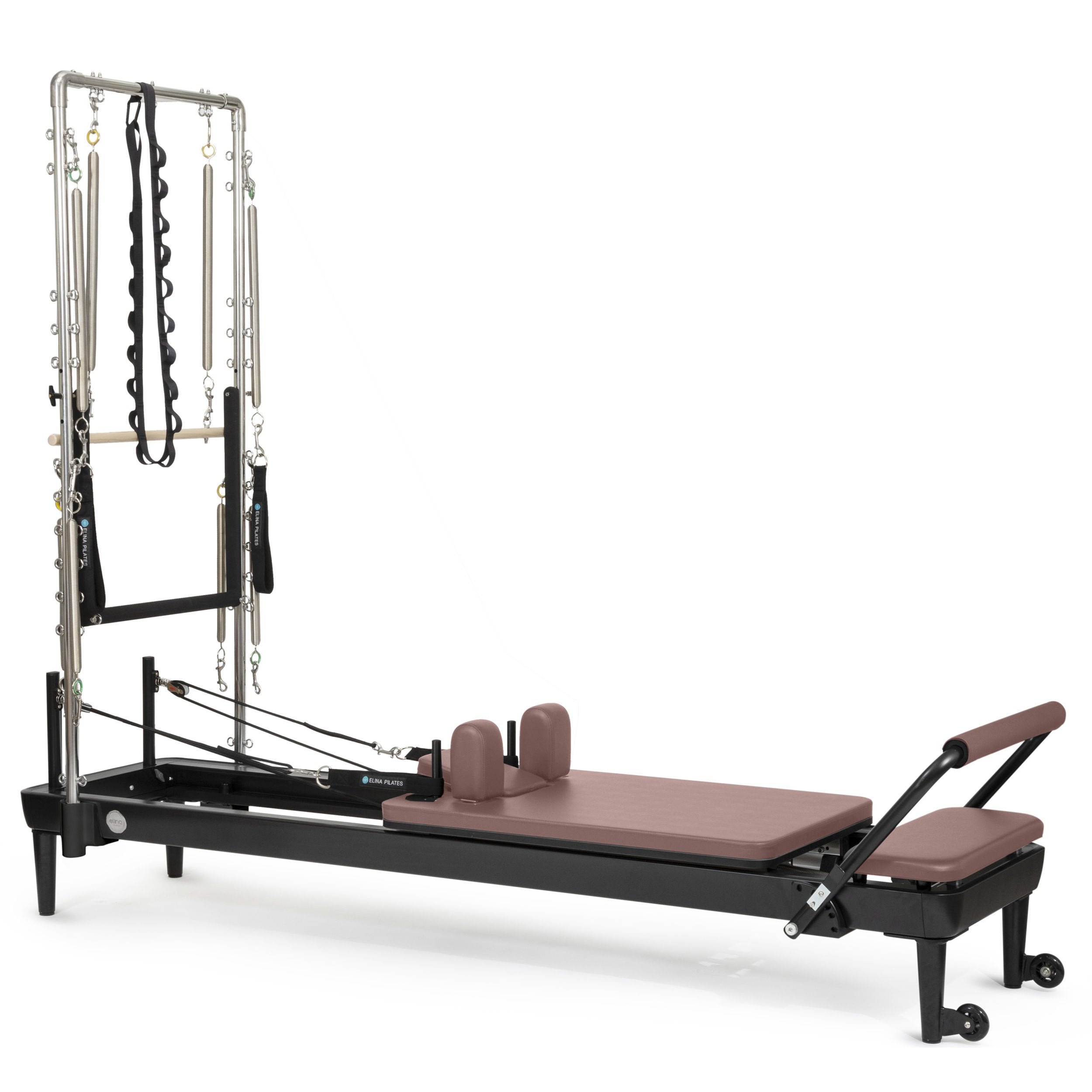 Elina Pilates® Nubium™ Black Edition Reformer with Tower Bundle