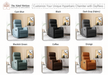 OxyRevo hyperbaric chamber and chair color options comparison chart