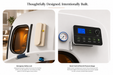 OxyRevo hyperbaric chamber control panel and premium design features