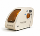 OxyRevo Space 60 ivory hyperbaric chamber on a clean white studio background