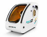 OxyRevo Space 60 white hyperbaric chamber premium product render on white background