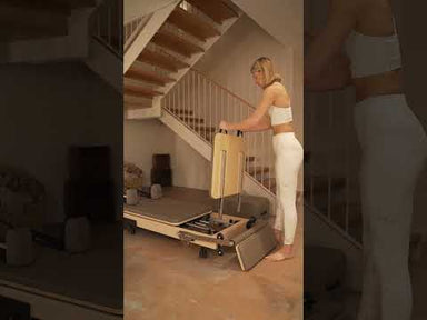 Elina Pilates Foldable Reformer setup under 30 seconds The Kind Motion