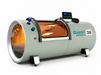 Sage | OxyRevo Quest36 hard shell hyperbaric chamber in sage green