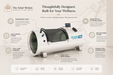 quest 36 detail sheet explaining the features and design of the hyperbaric chamber 